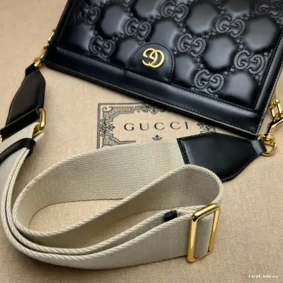 Firstbag ru shoulder matelassé GUCCI leather GG bag 0615